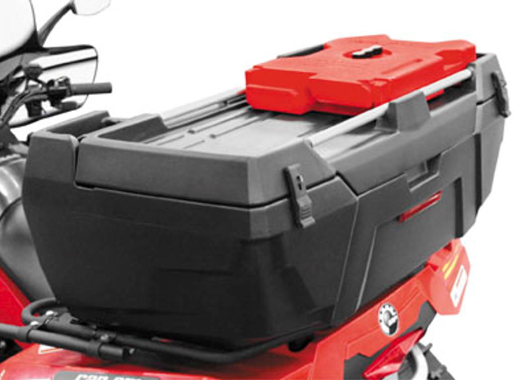 QuadBoss Deluxe Rear Cargo Storage Box ATV Rack Trunk Universal Fit 157012 eBay